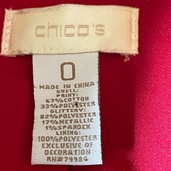 Chico’s zebra print blazer - Picture 3 of 5